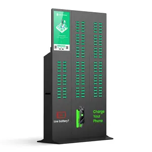 120 Slot Shared Power Bank Mietstation Sharing Handy-Ladestation Kiosk Schnellladegerät Automaten