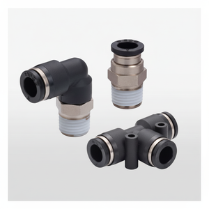 Raccords enfichables en laiton KV6-1 PISCO pour pièces pneumatiques - Product Image 1