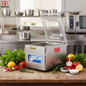DUOQI DZ-260 Nueva <span class=keywords><strong>Envasadora</strong></span> al Vacío Industrial de Sobremesa, Máquina de Envasado al Vacío con Bolsas de Plástico para Alimentos - Product Image 1