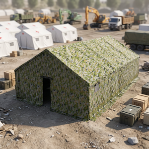 Tente de <span class=keywords><strong>camouflage</strong></span> grande taille personnalisée en gros, imperméable et portable, en <span class=keywords><strong>toile</strong></span>, pour l'exercice et les opérations de sauvetage - Product Image 1