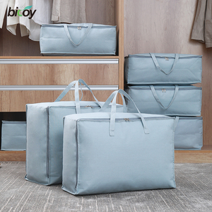 Extra large color Oxford cloth quilt storage bag thickened moving luggage bag