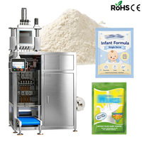 Machine d'emballage entièrement automatique multi-voies à scellage 4 côtés pour sachets de lait infantile en poudre