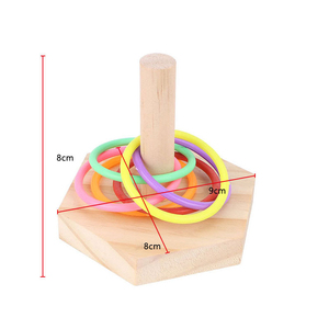 Periquito pequeño mediano loro rompecabezas juguete pájaro inteligencia entrenamiento anillo juguete pájaro juguete educativo - Product Image 5