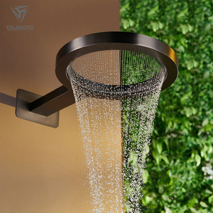 Nuovo Design pistola da <span class=keywords><strong>bagno</strong></span> grigio ottone rubinetto doccia calda fredda a parete sistemi di doccia a pioggia nascosti - Product Image 4