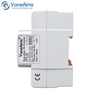 4P verstelbare spanningsbeveiliger met overspanningsbeveiliging, stroomspanning LED-display, 380VAC driefasig - Product Image 3