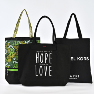 Bolsa de Lona de Gran Capacidad con Asa Larga, Logotipo Personalizado, Bolso de Mano de un Solo Hombro para Mujeres, Estudiantes, Universidad, Oficina, Compras - Product Image 2