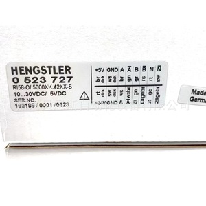 Hengstler Encoder RI58-0 5000XK.42XX-S ตัวเข้ารหัสแบบเพิ่มค่าสำหรับระบบอัตโนมัติในอุตสาหกรรม ขนาด 58 มม. สายไฟยาว ผลิตในเยอรมนี - Product Image 1