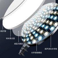 Panneau lumineux LED pour la photographie professionnelle Vidéo Température de la lumière 3200K-6500K Luminosité réglable Multiple