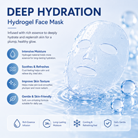 Masque facial en hydrogel hypoallergénique hydratant et éclaircissant pour femme, masque en cristal pour une peau lisse – Offre spéciale