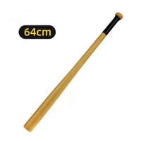 HC-25625A Batte de baseball en bois d'érable personnalisable avec logo – Modèle professionnel senior léger, barillet de 2,5 pouces, emballage OEM, différentes tailles