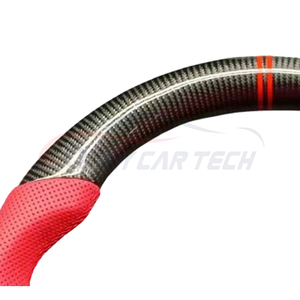 Volante Personalizable de Fibra de Carbono y Cuero para Ford <span class=keywords><strong>Mustang</strong></span> 2007 - Product Image 3