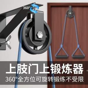 Polea de rehabilitación de miembros superiores de calidad superior, montada en la pared, de metal, para ejercicios de tracción manual, para uso doméstico. - Product Image 5