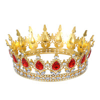 Nouvelle Couronne de Mariée de Luxe en Alliage et Strass, Décoration de Gâteau pour Mariage et Anniversaire