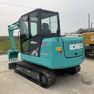Excavatrice japonaise d'occasion Kobelco SK60 en bon état, conception originale, 6 tonnes, <span class=keywords><strong>mini</strong></span>-pelleuse Kobelco 60 SK60 SK60-8 à <span class=keywords><strong>prix</strong></span> avantageux - Product Image 5