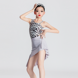 Nouveaux vêtements de danse latine pour enfants 2023 nouveau professionnel été filles pratique haute Performance robe de danse robe de danse - Product Image 5