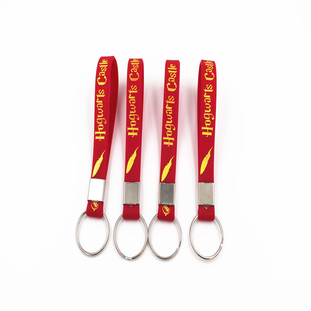 Wholesale JRJ High Quality Eco-friendly Waterproof Durable Breathable Adjustable Double-Sided Printed Silicone Lanyards Image 3