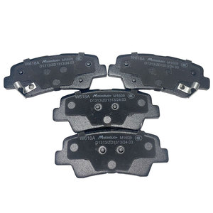 Plaquettes de frein arrière semi-métalliques M1609 D1313 58302-0AA00 pour <span class=keywords><strong>Kia</strong></span> Soul Hyundai Sonata Ssangyong Tivoli Changan CS35 Geely Emgrand - Product Image 2
