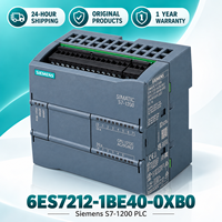 CPU Siemens S7-1200 6ES7212-1BE40-0XB0 Original Baru, 1212C 8DI 6DO 2AI, Modul PLC CPU Kompak, Programmable Logic Controller