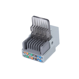 RJ45 Keystone-Buchse 90 Grad Werkzeuglos CAT5E CAT6A UTP Cat 6 Cat6 Modul - Product Image 6