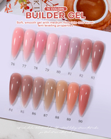 Gel de photothérapie 120 couleurs longue tenue pour extension d'ongles, style français, usage professionnel, non toxique, végétalien, écologique