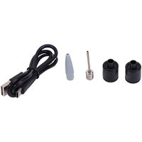Pompe à air de vélo Usb c de poche 12L/Min débit d'air facile à transporter pompe à pneu de vélo électrique