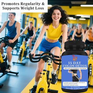 Cápsulas de Desintoxicación de Colon de 15 Días de Marca Privada OEM para un Metabolismo Saludable y Movimiento Intestinal, Suplemento Herbal Natural de Hoja de Senna - Product Image 6