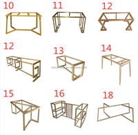 Rock Board bureau et parc bureau pied de table en métal avec peinture en fer support de table à manger support de trépied support de jambe pour une utilisation en extérieur