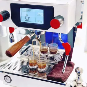 professional commercial semi-automatic espresso coffee maker machine coffee