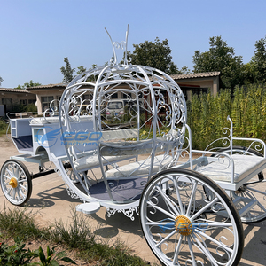 Carruaje de Caballos de Lujo Estilo Británico para Bodas, Remolque para Transporte Especial en Eventos - Product Image 4