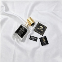 Étiquettes de parfum personnalisées en aluminium durable, étiquettes de bouteille, plaque signalétique, logo, autocollant, étiquette de vin, autocollants personnalisés, vintage