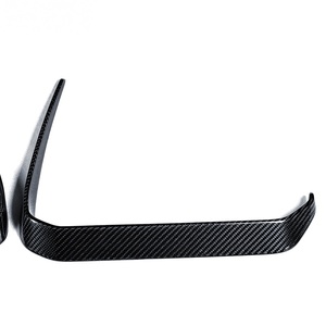 Ailerons latéraux de pare-chocs avant en fibre de carbone sèche préimprégnée haute brillance, séparateurs aérodynamiques pour BMW G06 LCI X6 <span class=keywords><strong>2023</strong></span>-2026 - Product Image 3
