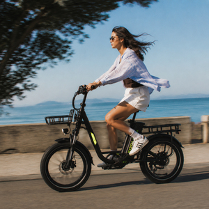 Bicicleta Eléctrica Plegable X7 con Motor Trasero de 48v 250w, 7 Velocidades, Canasta Integrada y Batería de Litio, Nuevo Diseño en Stock en la UE - Product Image 5