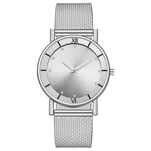 Reloj de Cuarzo MK01 de Último Diseño para Mujer, Caja de Aleación, Correa de Acero Inoxidable, Esfera de Cristal con Acabado en Oro de <span class=keywords><strong>22K</strong></span>, Estilo Ejecutivo, Nuevo Modelo - Product Image 2