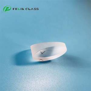 FELIX Fentes optiques en verre BK7 de 1 et 3 degrés, prismes optiques en verre en forme de cale - Product Image 2