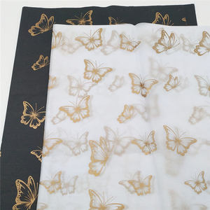 Luxury Custom Printed Gold Logo Packaging Tissue Wrapping <strong>Paper</strong> - Product Image 5