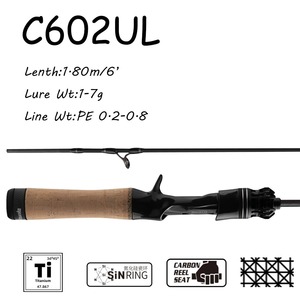 <span class=keywords><strong>Canne</strong></span> <span class=keywords><strong>à</strong></span> <span class=keywords><strong>pêche</strong></span> FISHINGFANS PERFORMER pour <span class=keywords><strong>truite</strong></span>, 2 brins, action rapide, porte-<span class=keywords><strong>moulinet</strong></span> en carbone pour spinning, <span class=keywords><strong>pêche</strong></span> <span class=keywords><strong>à</strong></span> la carpe en lac, éjection en courant, ultralégère - Product Image 6