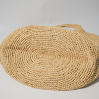 Nouveau sac bandoulière en herbe Laffi de qualité supérieure, sac en herbe tissé à la main, sac de plage de voyage polyvalent de grande capacité