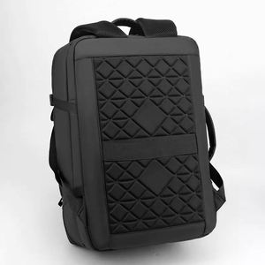 Mochila de Negocios de Lujo Unisex OEM de Nylon, Ligera, Moderna, Impermeable, Inteligente, con Puerto USB para Laptop, Cierre de Cremallera y Diseño de Letras - Product Image 4