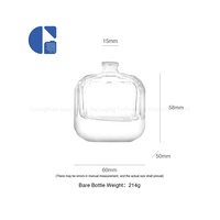 GaoChuang Emballage de vaporisateur de parfum unique vide de luxe personnalisé Bouteilles d'atomiseur en verre de parfum de 100ml 50ml en stock