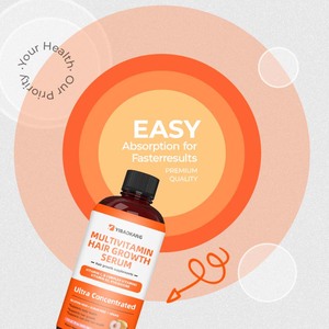 Sérum <span class=keywords><strong>de</strong></span> croissance capillaire biologique à la biotine en gros, marque privée, liquide, multivitamines, complément beauté pour l'épaississement des cheveux, rides du visage - Product Image 6