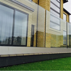 Clip simple en verre <span class=keywords><strong>pour</strong></span> <span class=keywords><strong>garde</strong></span>-<span class=keywords><strong>corps</strong></span> d'escalier et main courante - Product Image 4