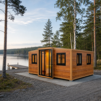 BlocNEST Maison Conteneur de Luxe Extensible, Bungalow Préfabriqué, Villa avec Aménagement Flexible pour la Vie Familiale et l'Évasion en Plein Air