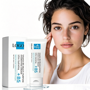 Crème réparatrice apaisante au panthénol B5 - Acide hyaluronique + Céramide, protection de la barrière cutanée et nourrissante pour tous types de peaux - Product Image 2