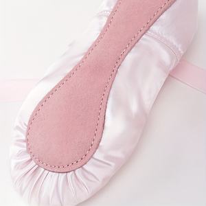 Zapatillas de Ballet Suaves para Niñas, Diseño de Garra de Gato, Zapatos de Práctica de Danza China, Correa de Satén con Graduación Profesional - Product Image 2