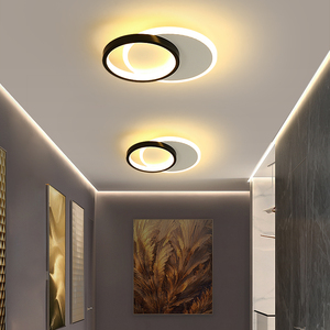 2024 lámparas nórdicas modernas, lámpara acrílica cuadrada Pop, pasillo, luz de techo Led, techo de Metal, decoración del hogar, Aislen - Product Image 4
