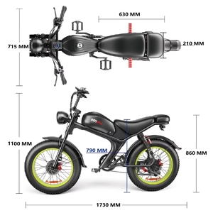 Hot Bán 20inch1000w Điện Xe Đạp Leo Núi 7 Tốc Độ Điện + Leo Núi + Xe Đạp Nhôm Hợp Kim Điện Ebike - Product Image 4