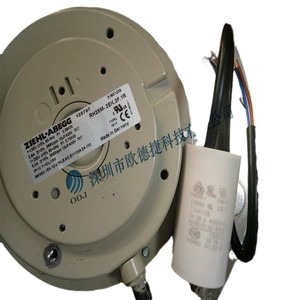 พัดลมแบบแรงเหวี่ยงโค้งไปข้างหน้า NMB AS101-P30-FM117 220V มอเตอร์ระบายความร้อน ABS - Product Image 5