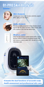 เครื่องวิเคราะห์ผิวแบบเต็มใบหน้าเครื่องวิเคราะห์ปัญหาผิวหน้า3D เครื่องทดสอบผิวกระจกวิเศษ - Product Image 2