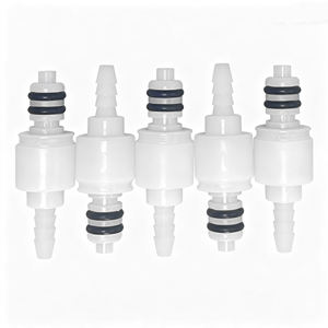 ZDVseal çok paketi hızlı kes yakıt hattı konektörü otomotiv kullanımı için 1/8 inç 3.2mm Barb POM Valved - Product Image 1