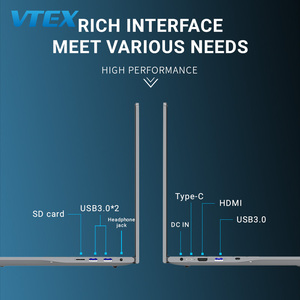 15.6 "Backlit bàn phím máy tính xách tay kim loại cơ thể RJ45 đầy đủ chức năng Loại C văn phòng riêng tư máy ảnh bìa máy tính xách tay kinh doanh máy tính xách tay - Product Image 4